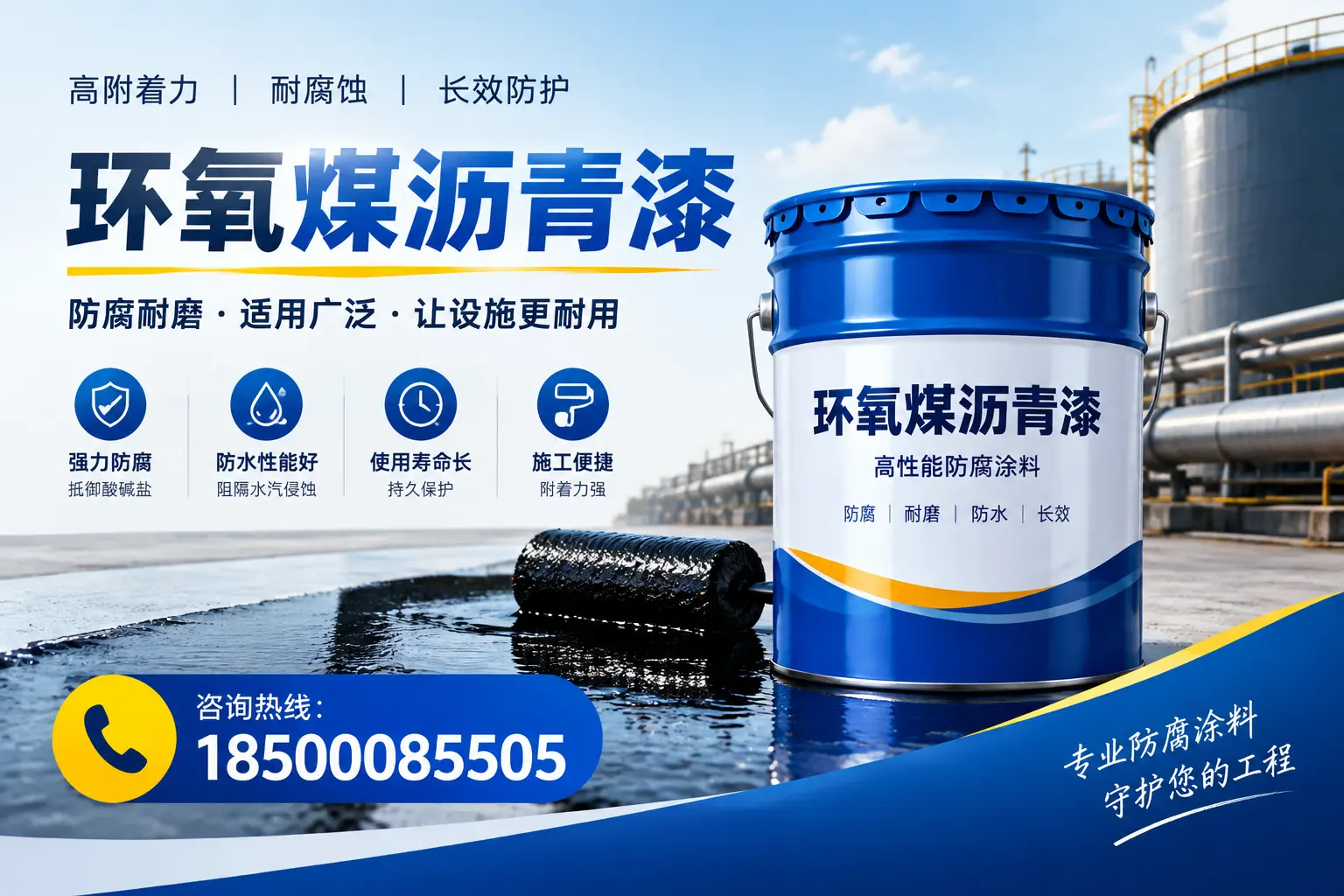 环氧煤沥青漆与其他涂料的对比分析，助力大庆企业决策